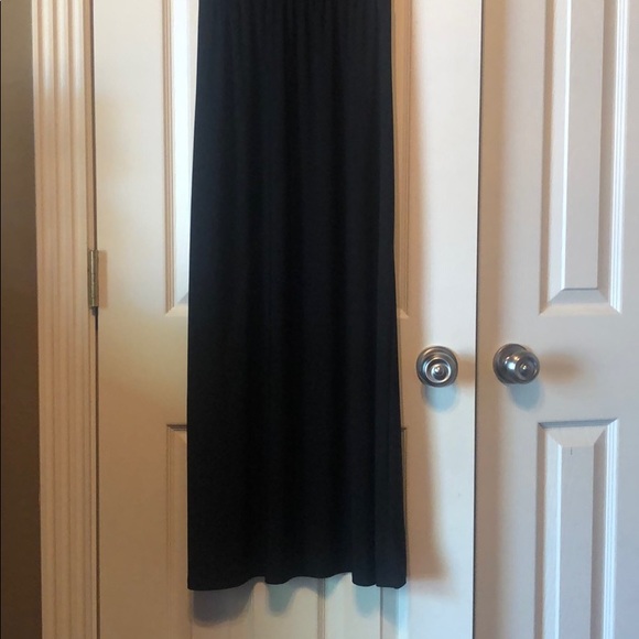 Nic & Don long black sleeveless dress - Picture 5 of 8